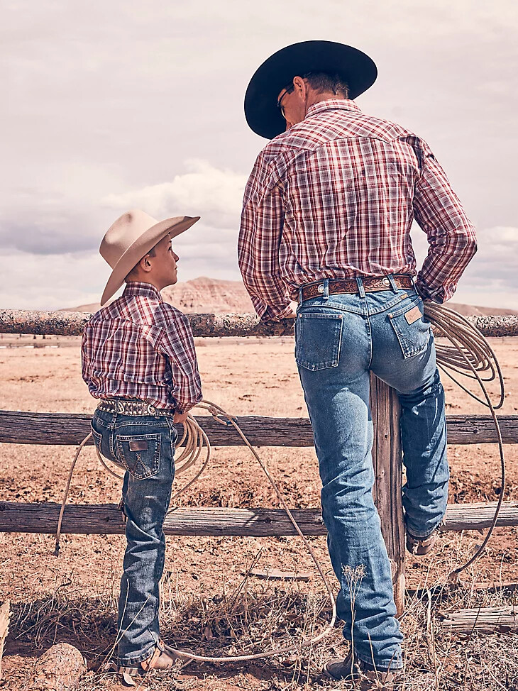 wrangler retro slim straight jeans für jungen 8-20 bozeman