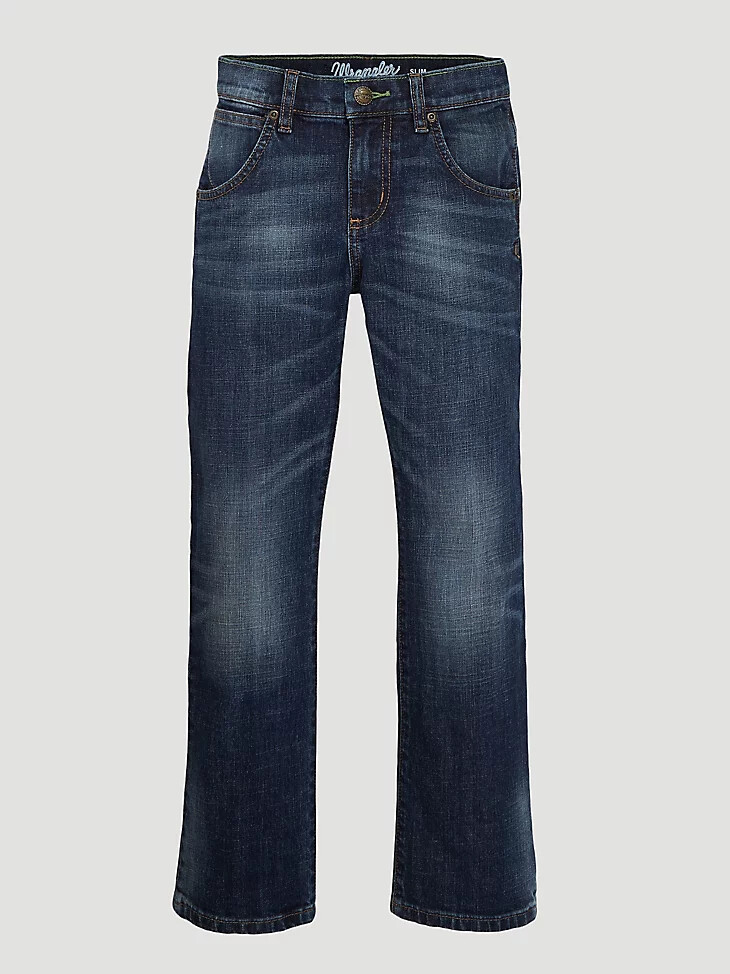 wrangler retro slim straight jeans für jungen 8-20 bozeman