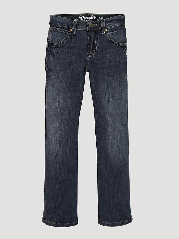 wrangler retro slim straight jeans für jungen 4-7 jerome