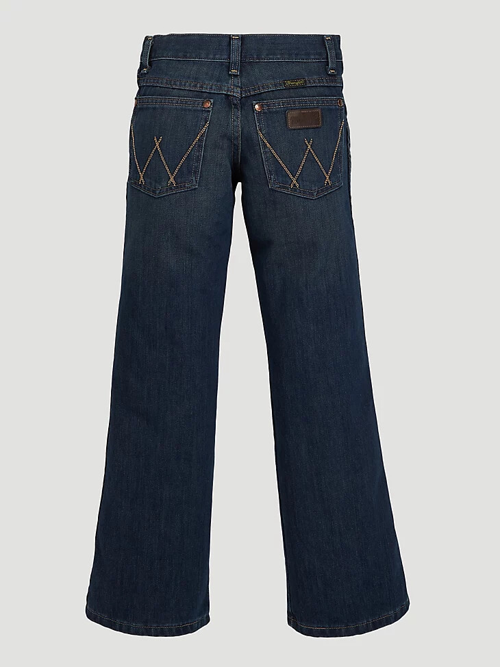 wrangler retro relaxed bootcut jeans für kleinkinder nachthimmel