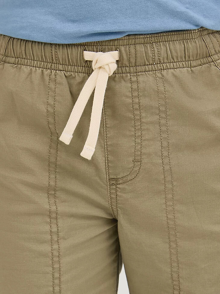 boys crew utility short military vintage khaki