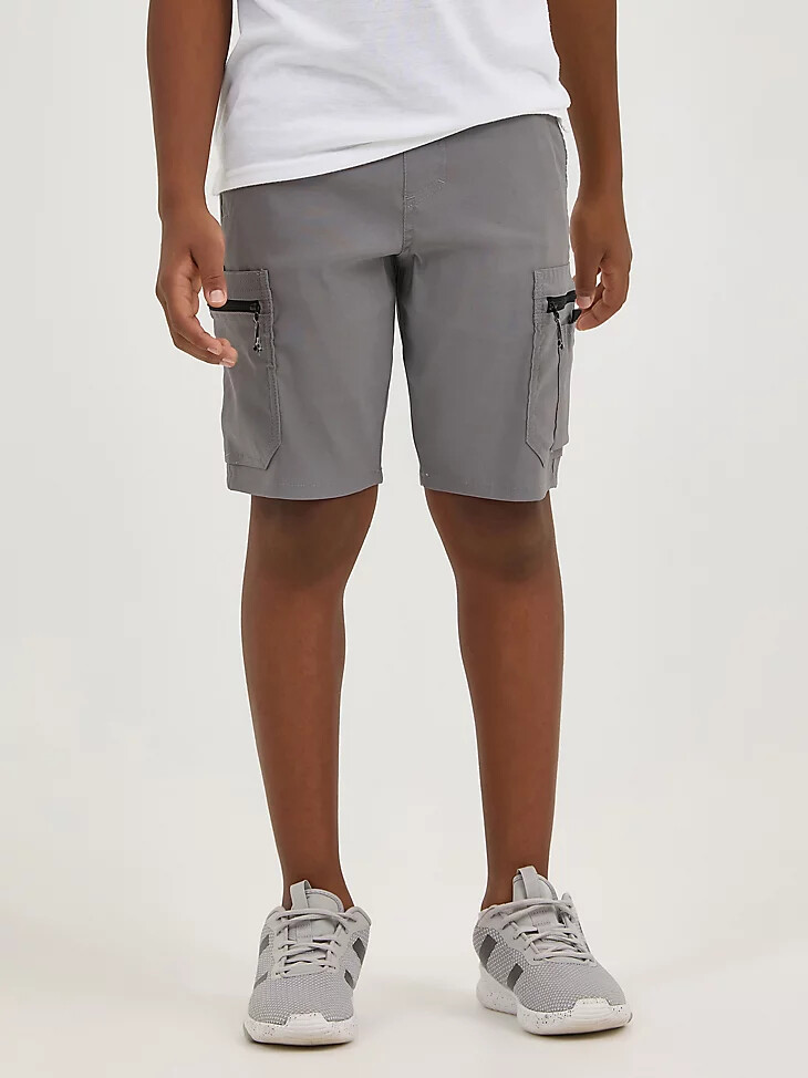 wrangler tech cargo short quiet shade für jungen