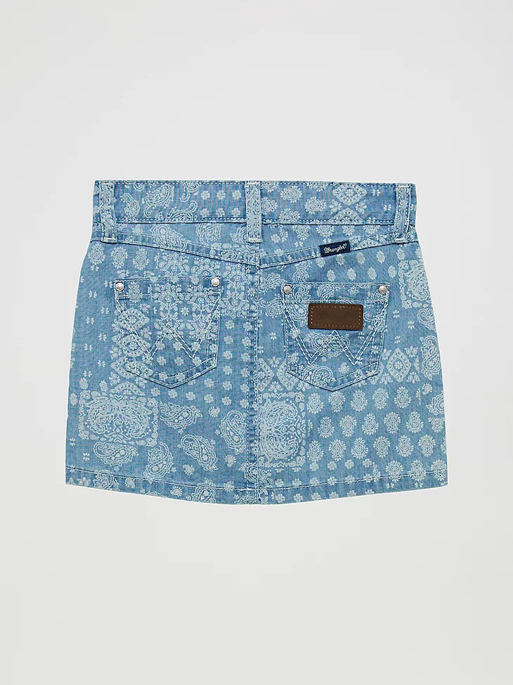 mädchen wrangler bandana jeansrock elaina